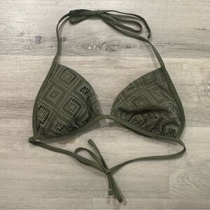 Aerie Crochet Bikini Top